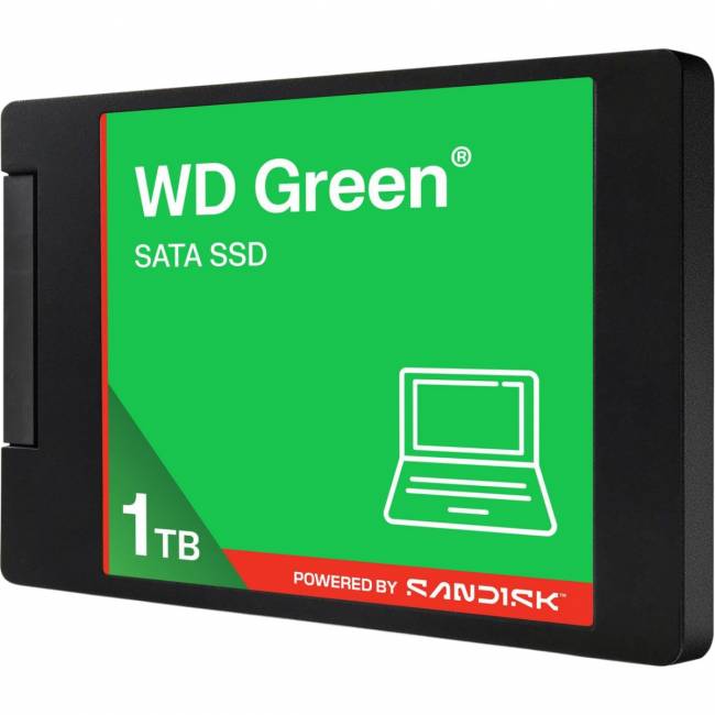 Твердотельный накопитель WD WDS100T5G0A — для бизнеса и офиса
