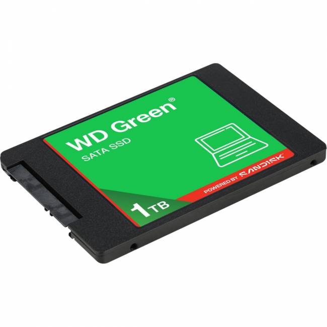 Твердотельный накопитель WD WDS100T5G0A — для бизнеса и офиса