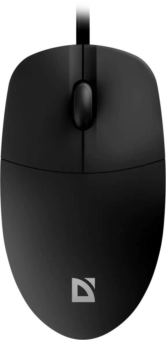 Defender Проводная оптическая мышь Azora MB-241 черн,3D,1200dpi,1,8м Defender 52241 — для бизнеса и офиса