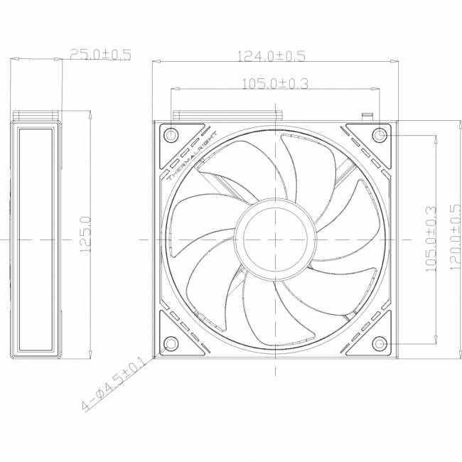 Кулер для корпуса Thermalright TL-M12QRW — для бизнеса и офиса Кулер для корпуса Thermalright TL-M12QRW — для бизнеса и офиса