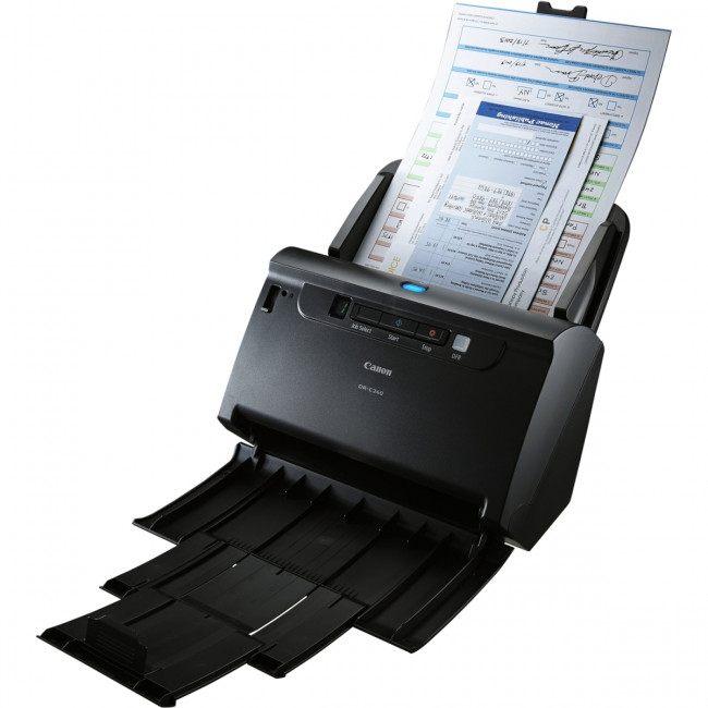 Документный сканер Canon image FORMULA DR-C240 (0651C003) — для бизнеса и офиса Документный сканер Canon image FORMULA DR-C240 (0651C003) — для бизнеса и офиса