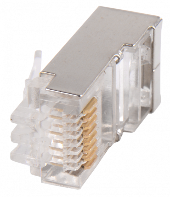 Разъём RJ-45 FTP для кабеля кат. 5Е GENERICA ITK CS3-1C5EF-G — для бизнеса и офиса Разъём RJ-45 FTP для кабеля кат. 5Е GENERICA ITK CS3-1C5EF-G — для бизнеса и офиса