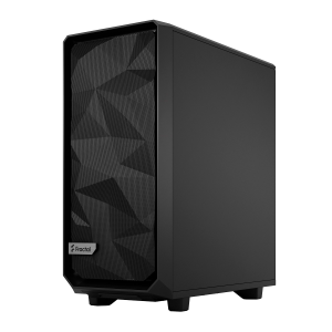 Корпус ПК без блока питания Fractal Design Case Meshify 2 Compact Black, Dark Tempered Glass