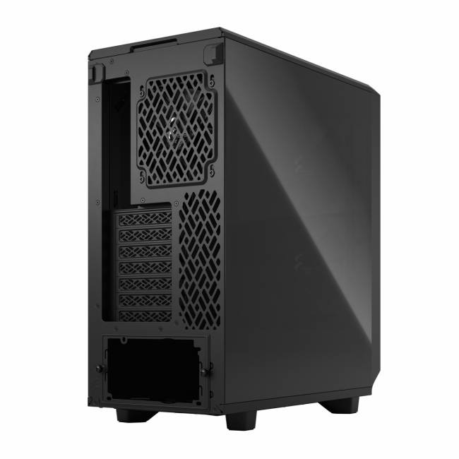 Корпус ПК без блока питания Fractal Design Case Meshify 2 Compact Black, Dark Tempered Glass — для бизнеса и офиса