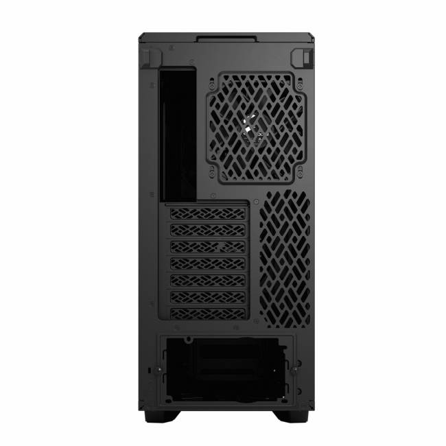 Корпус ПК без блока питания Fractal Design Case Meshify 2 Compact Black, Dark Tempered Glass — для бизнеса и офиса