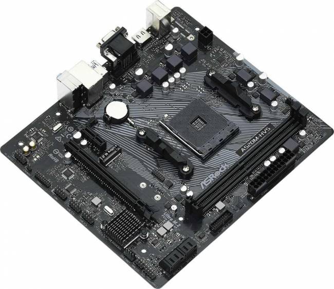 Материнская плата ASRock A520M-HVS — для бизнеса и офиса Материнская плата ASRock A520M-HVS — для бизнеса и офиса