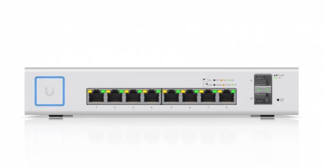 Коммутатор Ubiquiti US-8-150W — для бизнеса и офиса