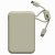 Портативный аккумулятор TOLT Lit KC16, 10000mAh, 22,5W, fast charging and PD, beige, CCC TÖLT KC16 — для бизнеса и офиса