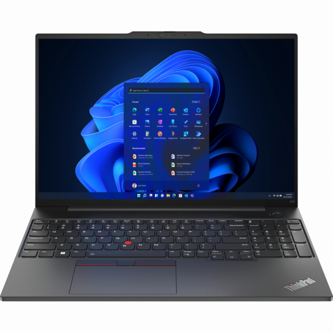 Ноутбук Lenovo ThinkPad E16 G1 — для бизнеса и офиса Ноутбук Lenovo ThinkPad E16 G1 — для бизнеса и офиса