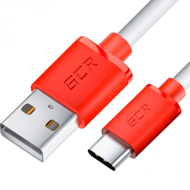 GCR Кабель 1.0m TypeC, белый, красные коннекторы, быстрая зарядка, 28/24 AWG Кабель Greenconnect 1.0 м (GCR-53236) — для бизнеса и офиса GCR Кабель 1.0m TypeC, белый, красные коннекторы, быстрая зарядка, 28/24 AWG Кабель Greenconnect 1.0 м (GCR-53236) — для бизнеса и офиса