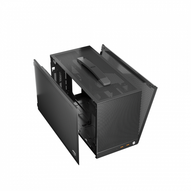 Корпус без блока питания PcCooler K101 MESH GY 3F — для бизнеса и офиса Корпус без блока питания PcCooler K101 MESH GY 3F — для бизнеса и офиса
