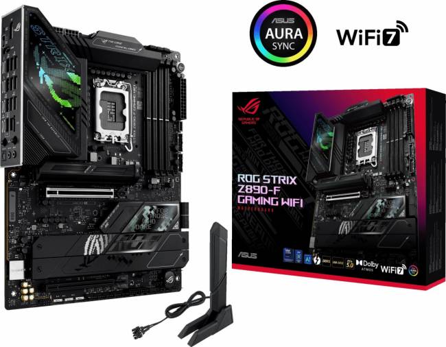 Материнская плата ASUS ROG STRIX Z890-F GAMING WIFI — для бизнеса и офиса