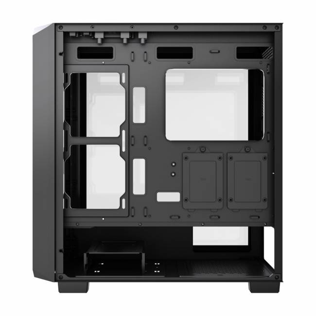 Корпус без блока питания HSPD F750-TGBK — для бизнеса и офиса