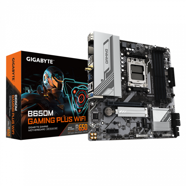 Материнская плата GIGABYTE B650M GAMING PLUS WF — для бизнеса и офиса
