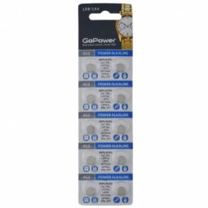 Э\п GoPower AG2 LR726 396 Alkaline 1.5v BL10