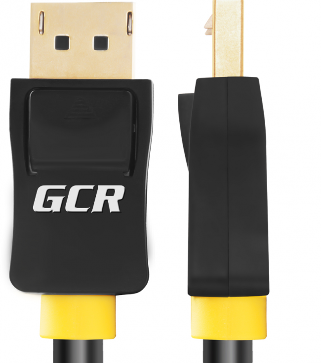 Greenconnect Кабель 1.0m DisplayPort v1.2, 20M/20M, черный, 28/28 AWG, GCR-DP2DP-1.0m Greenconnect DisplayPort (m) - DisplayPort (m) 1м