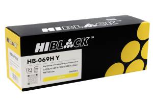 Картридж Hi-Black (HB-069H Y) Canon i-Sensys LBP-673Cdw/MF752Cdw/MF754Cdw, Y, 5,5K
