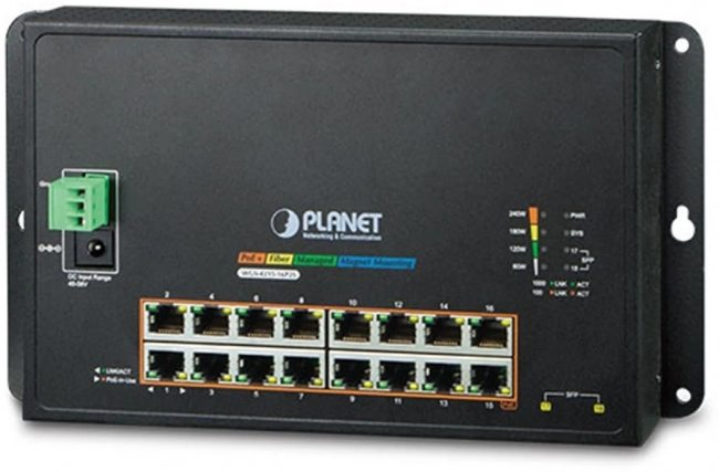 коммутатор Planet WGS-4215-16P2S