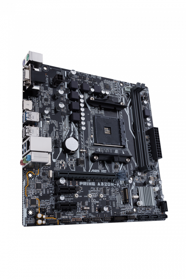 Материнская плата ASUS PRIME A320M-K / CSM — для бизнеса и офиса Материнская плата ASUS PRIME A320M-K / CSM — для бизнеса и офиса