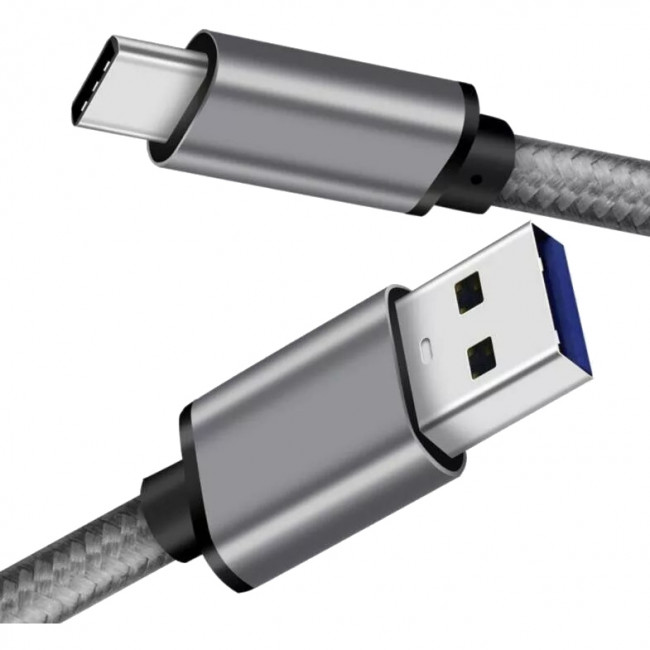 Кабель-адаптер USB 3.1 Type-Cm --> USB 3.0 Am, 2метра  Telecom <TC403M-2M> Адаптер-переходник Telecom USB 3.1 Type C M/USB 3.0 Type A M(TC403M-2M)