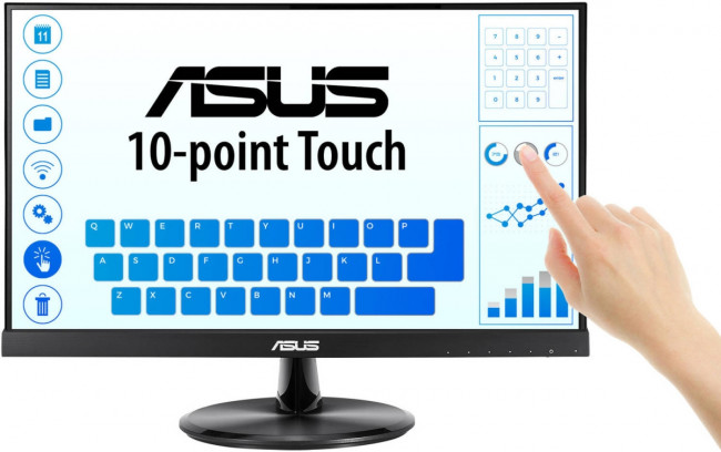 Монитор LCD 21.5" VT229H ASUS 90LM0490-B02170 — для бизнеса и офиса