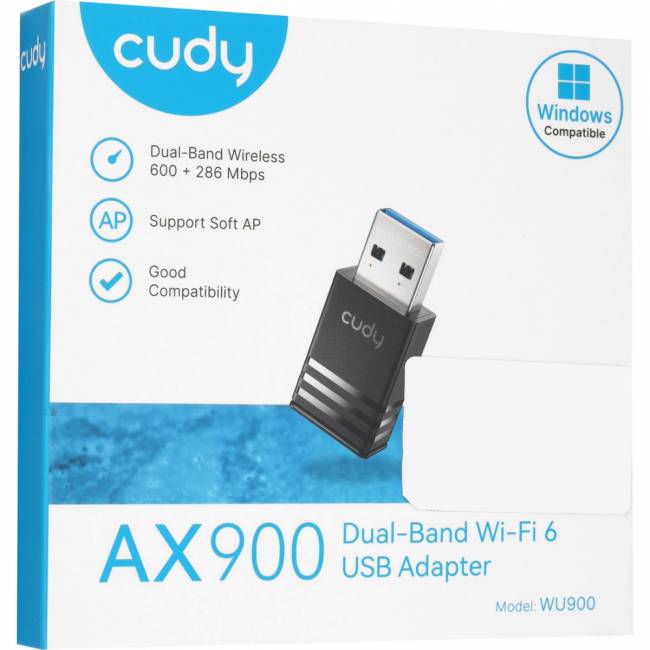 Адаптер Wi-Fi Cudy WU900 — для бизнеса и офиса