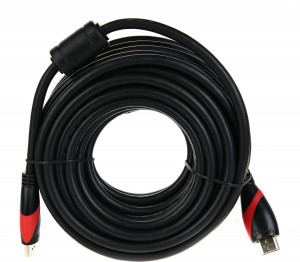Кабель HDMI 19M/M ver. 2.0, 2 фильтра, 10m VCOM <CG525D-R-10.0> VCOM HDMI (m) - HDMI (m) 10м