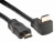 Кабель HDMI<=>HDMI-угловой коннектор 90град 1.8м, 2.0V VCOM <CG523-1.8M> VCOM HDMI (m) - HDMI (m) 1.8м