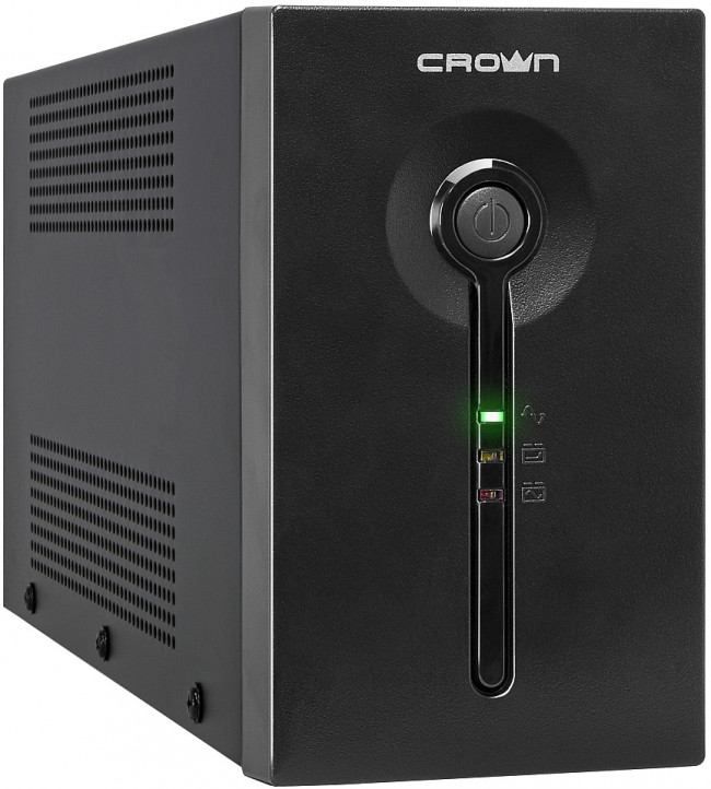Источник бесперебойного питания Crown CMU-SP650 EURO — для бизнеса и офиса