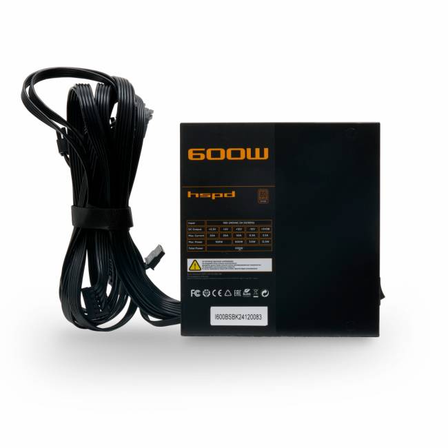Блок питания HSPD HSI-600BS-BK — для бизнеса и офиса Блок питания HSPD HSI-600BS-BK — для бизнеса и офиса