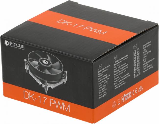 Устройство охлаждения(кулер) ID-COOLING DK-17 PWM — для бизнеса и офиса