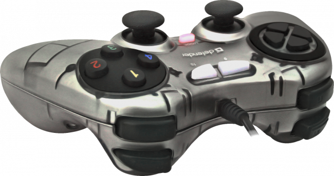 Defender Проводной геймпад Zoom USB Xinput, 10 кнопок, 2 стика Defender Zoom — для бизнеса и офиса