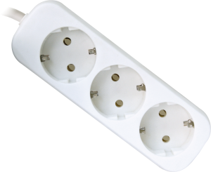 Удлинитель с заземлением Defender E350 5.0 м, 3 розетки (пакет) Defender E350 (5 м, 3 розетки)