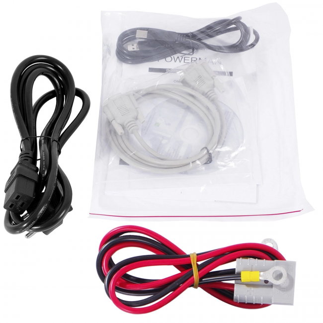 ИБП POWERMAN Online 2000, LCD, двойного преобразования, 2000ВА, 1800Вт, 2 евророзетки с резервным питанием, USB, RS232, слот SNMP, разъем EPO, внешний блок батарей (в комплект не входит), 215 х 315 х 475 мм., 8.9 кг. Powerman Online 2000 Plus