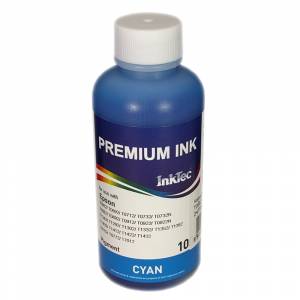 Чернила InkTec (E0013) для Epson Stylus SX425/T26/TX419, Пигм., C, 0,1 л. (ориг.фасовка)