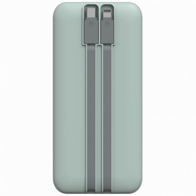 Портативный аккумулятор TOLT Lit KP128 Green, 10000mAh, 22,5W, fast charging and PD, green, CCC TÖLT KP128 Green — для бизнеса и офиса Портативный аккумулятор TOLT Lit KP128 Green, 10000mAh, 22,5W, fast charging and PD, green, CCC TÖLT KP128 Green — для бизнеса и офиса
