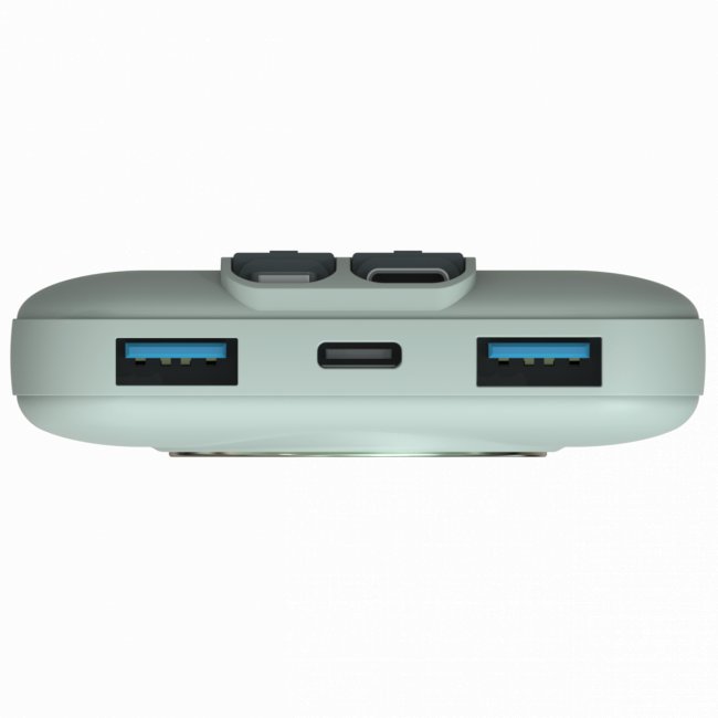 Портативный аккумулятор TOLT Lit KP128 Green, 10000mAh, 22,5W, fast charging and PD, green, CCC TÖLT KP128 Green — для бизнеса и офиса Портативный аккумулятор TOLT Lit KP128 Green, 10000mAh, 22,5W, fast charging and PD, green, CCC TÖLT KP128 Green — для бизнеса и офиса