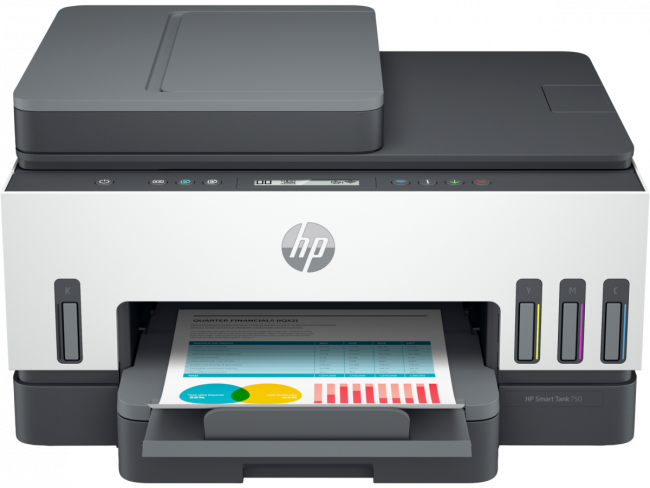 Струйное МФУ HP Smart Tank 750 All-in-One Printer