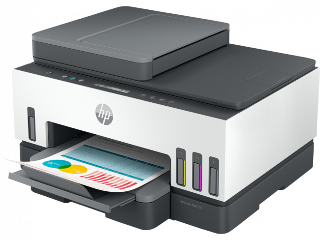 Струйное МФУ HP Smart Tank 750 All-in-One Printer