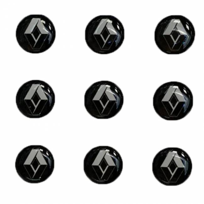 Логотип силиконовый 14 мм RENAULT — для бизнеса и офиса