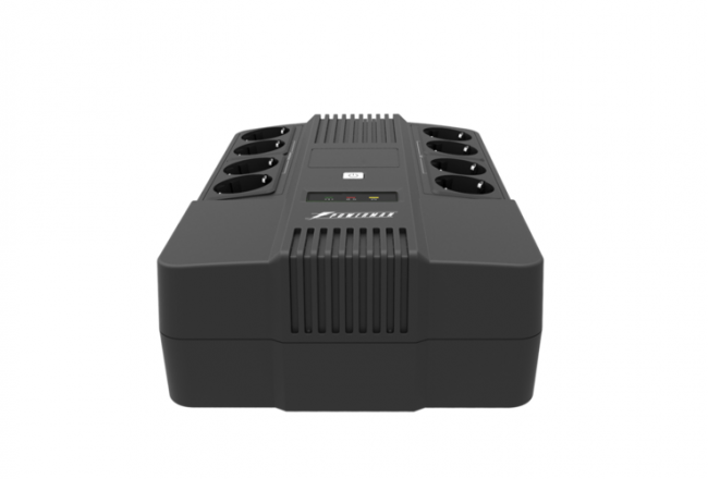 ИБП POWERMAN Brick 1000, линейно-интерактивный, 1000ВА, 600Вт, 4 евророзетки с резервным питанием, 4 евророзетки с фильтрацией, батарея 12В 9Ач 1 шт., 309мм х 202мм х 93мм, 5.6 кг. Powerman BRICK 1000 — для бизнеса и офиса ИБП POWERMAN Brick 1000, линейно-интерактивный, 1000ВА, 600Вт, 4 евророзетки с резервным питанием, 4 евророзетки с фильтрацией, батарея 12В 9Ач 1 шт., 309мм х 202мм х 93мм, 5.6 кг. Powerman BRICK 1000 — для бизнеса и офиса