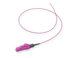 Оптический пигтейл LC, 50/125 OM4, пурпурный, полу-плотный буфер, 1.5м Patchwork 84014020