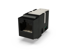 Модульное гнездо UTP, RJ-45, Кат.6, формат Keystone, неэкранированное, черное, предсобранное Patchwork 77696002