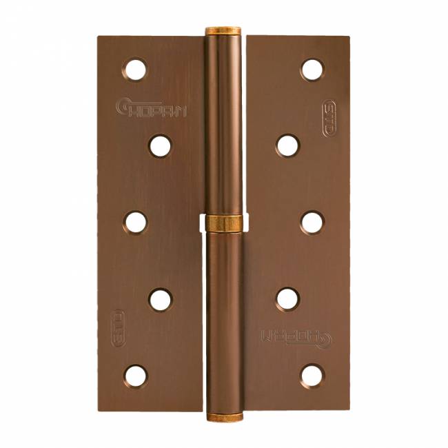 Петля левая/правая 750-5' STD (120*80*2,5) без колп. матовый кофе левая — для бизнеса и офиса Петля левая/правая 750-5' STD (120*80*2,5) без колп. матовый кофе левая — для бизнеса и офиса
