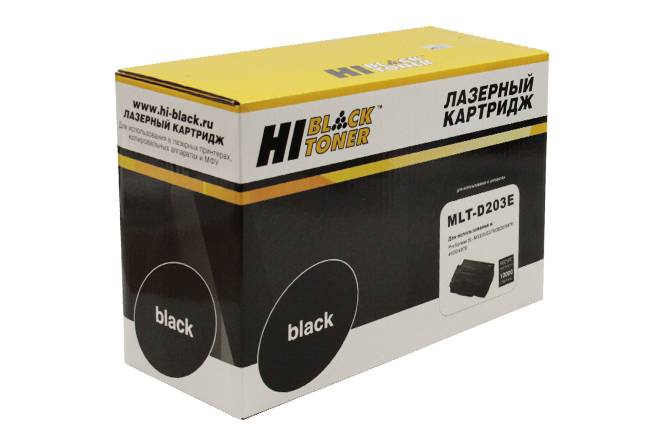 Картридж Hi-Black (HB-MLT-D203E) для Samsung SL-M3820/3870/4020/4070, 10K (старая прошивка) — для бизнеса и офиса