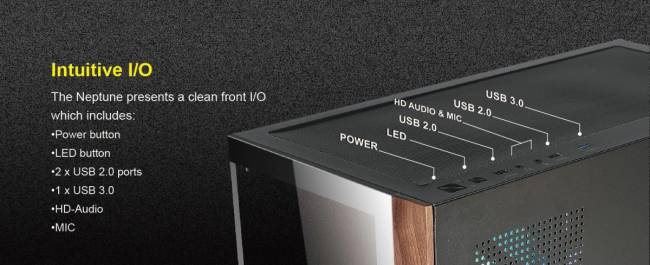 Корпус AZZA NEPTUNE CSAZ-491 — для бизнеса и офиса