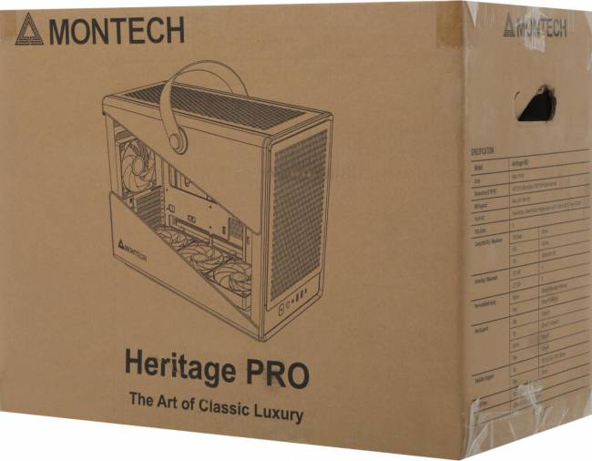 Корпус Montech HERITAGE PRO (W) — для бизнеса и офиса
