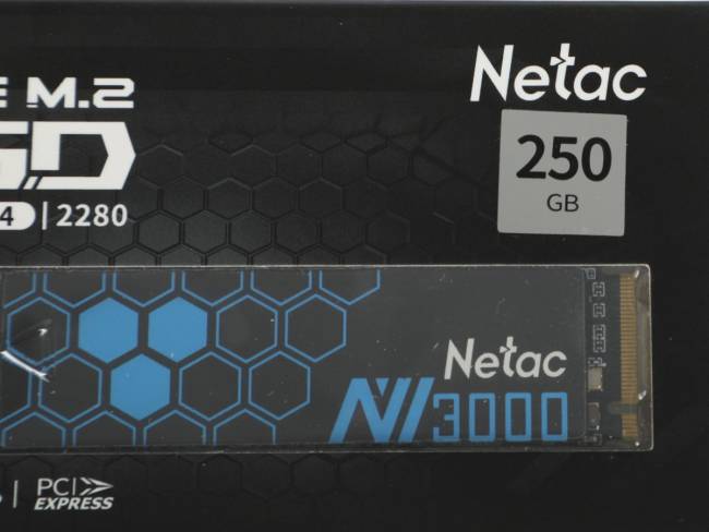 Накопитель SSD Netac NT01NV3000-250-E4X — для бизнеса и офиса
