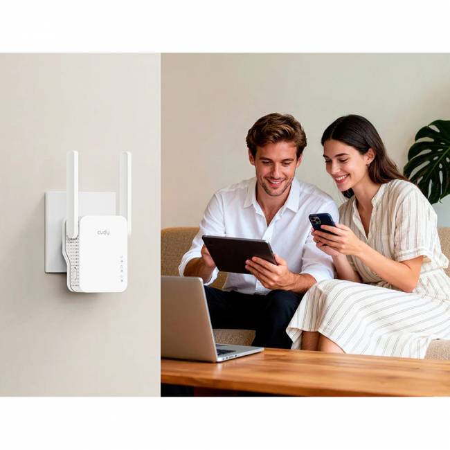 Усилитель Wi-Fi Cudy RE300 — для бизнеса и офиса