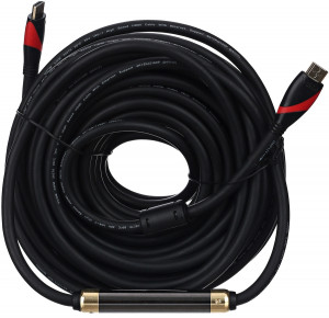 Кабель HDMI 19M/M ver. 2.0, 2 фильтра, 15m VCOM <CG525D-R-15.0> VCOM HDMI (m) - HDMI (m) 15м